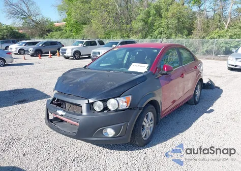 2013 Chevrolet Sonic Lt from USA, damaged, VIN 1G1JC5SH3D4256507